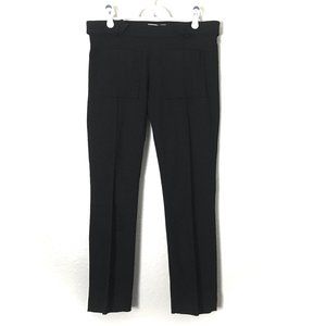 Isabel Marant Pants Straight Black Crop Mid-Rise 6